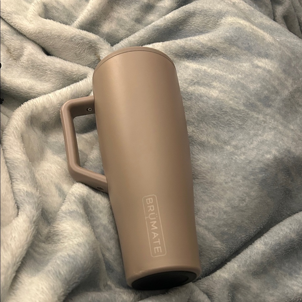 BrüMate Tan Travel Mug